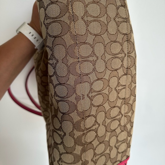 Coach Shoulder Bag Tote Signature Monogram - Picture 15 of 15